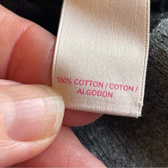 Victoria’s Secret Black & Cream Cardigan Sweater – Size Small - Picture 7 of 9